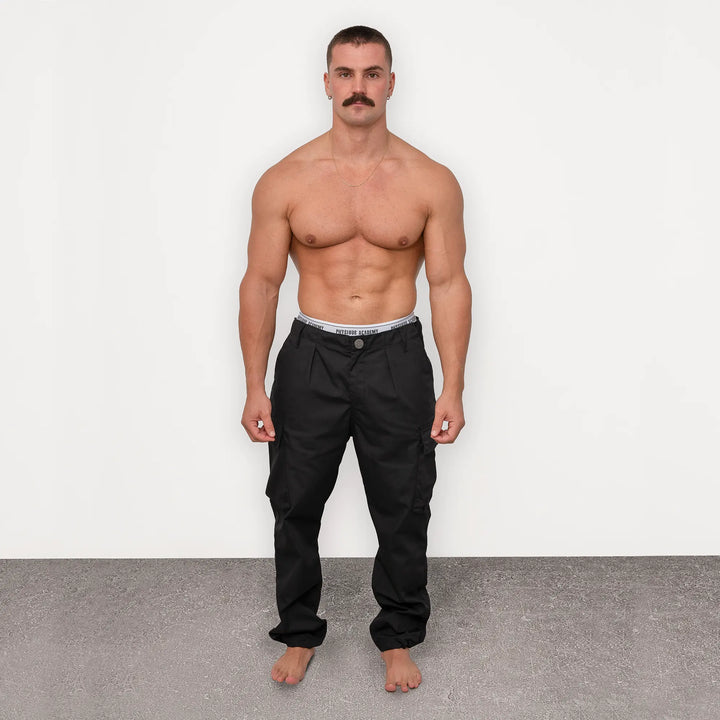 Physique Academy Black Cargos