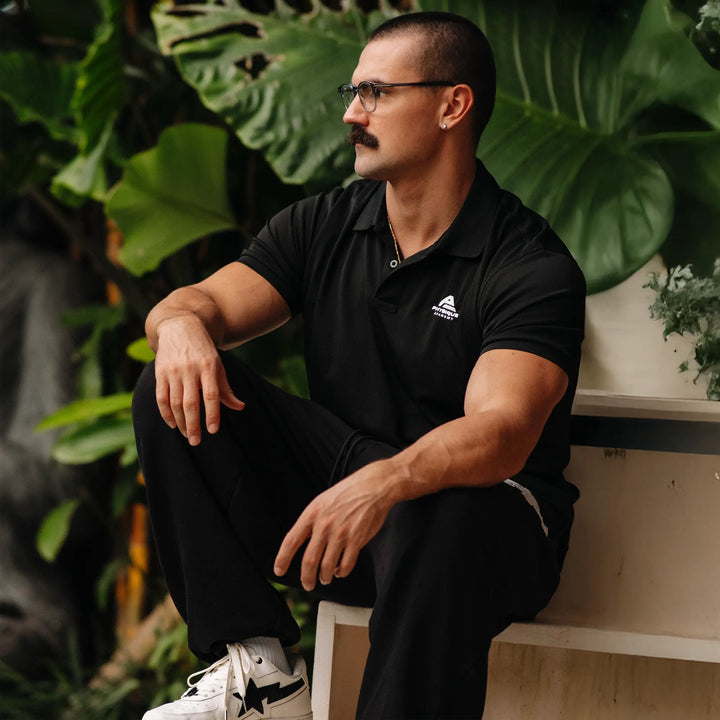 Physique Academy Signature Black Polo