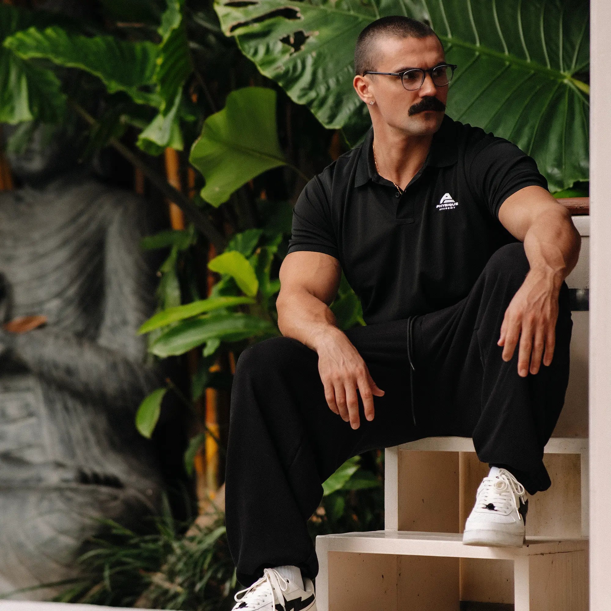 Physique Academy Signature Black Polo