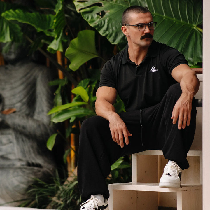 Physique Academy Signature Black Polo