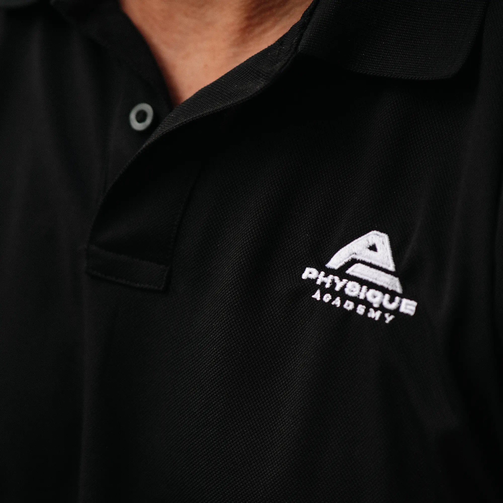 Physique Academy Signature Black Polo