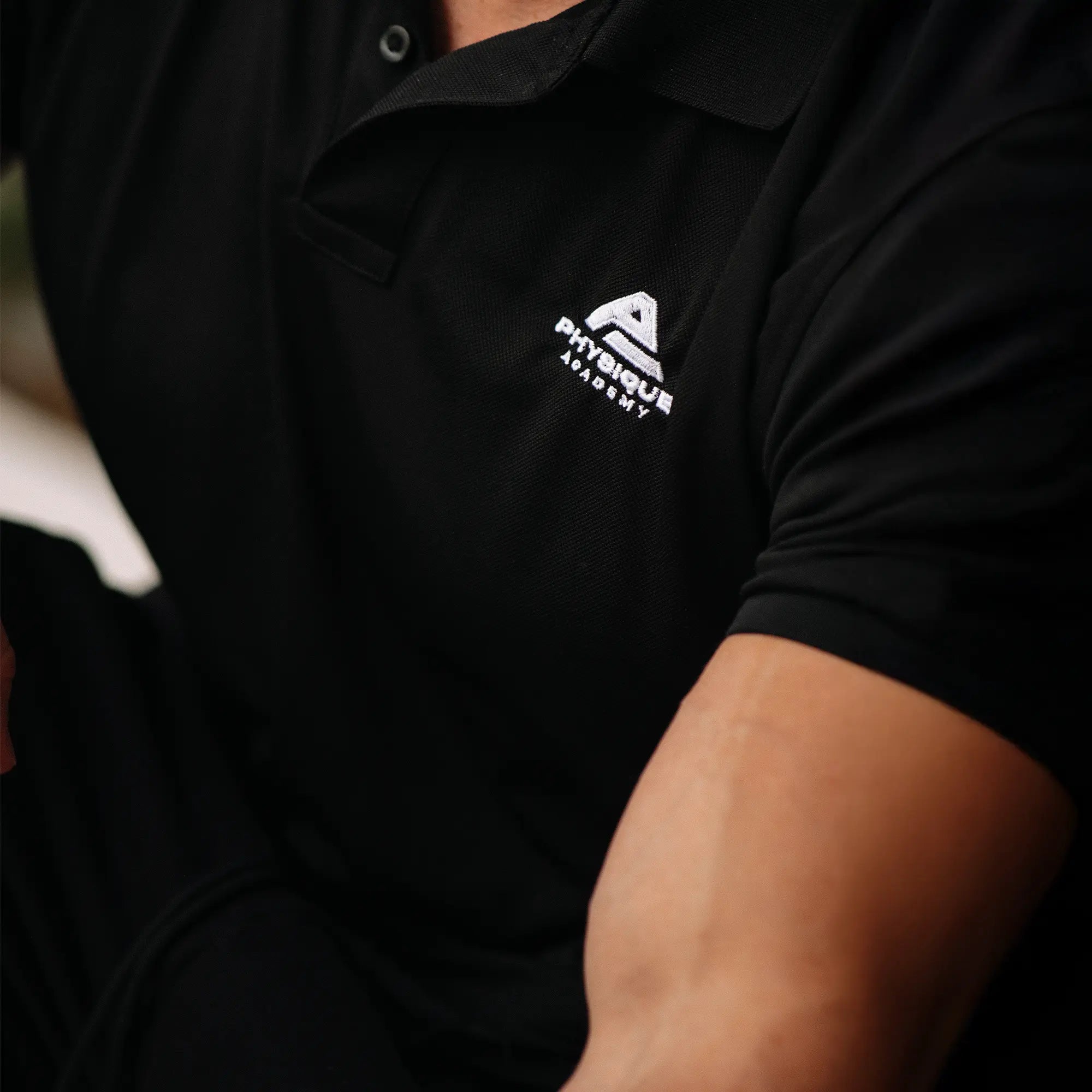 Physique Academy Signature Black Polo