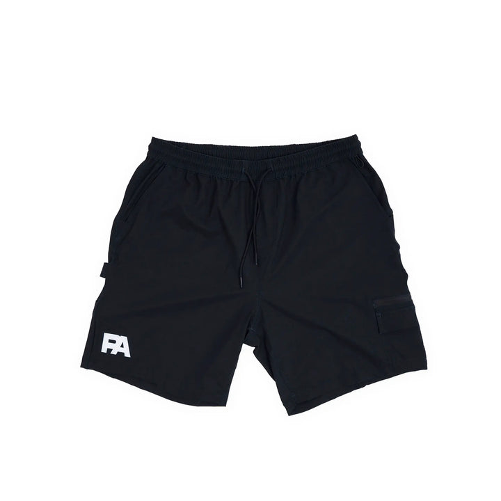 Physique Academy Utility Black Shorts