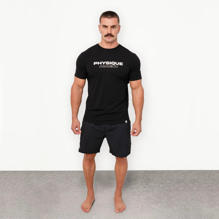 Physique Academy Utility Black Shorts