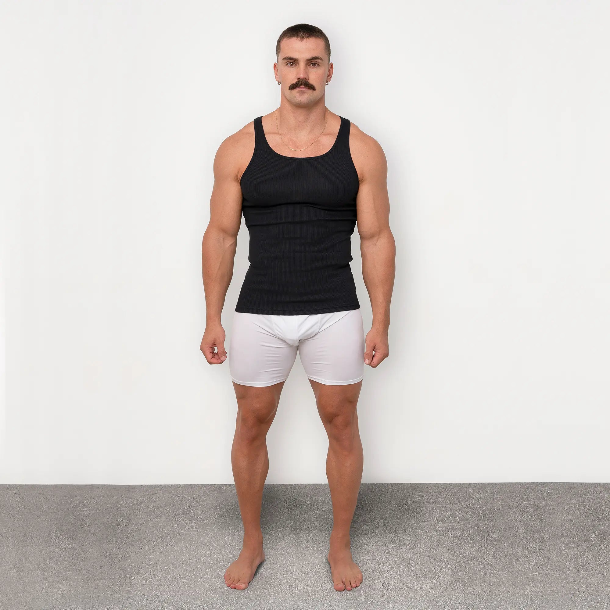 Physique Academy Rib Tank Black