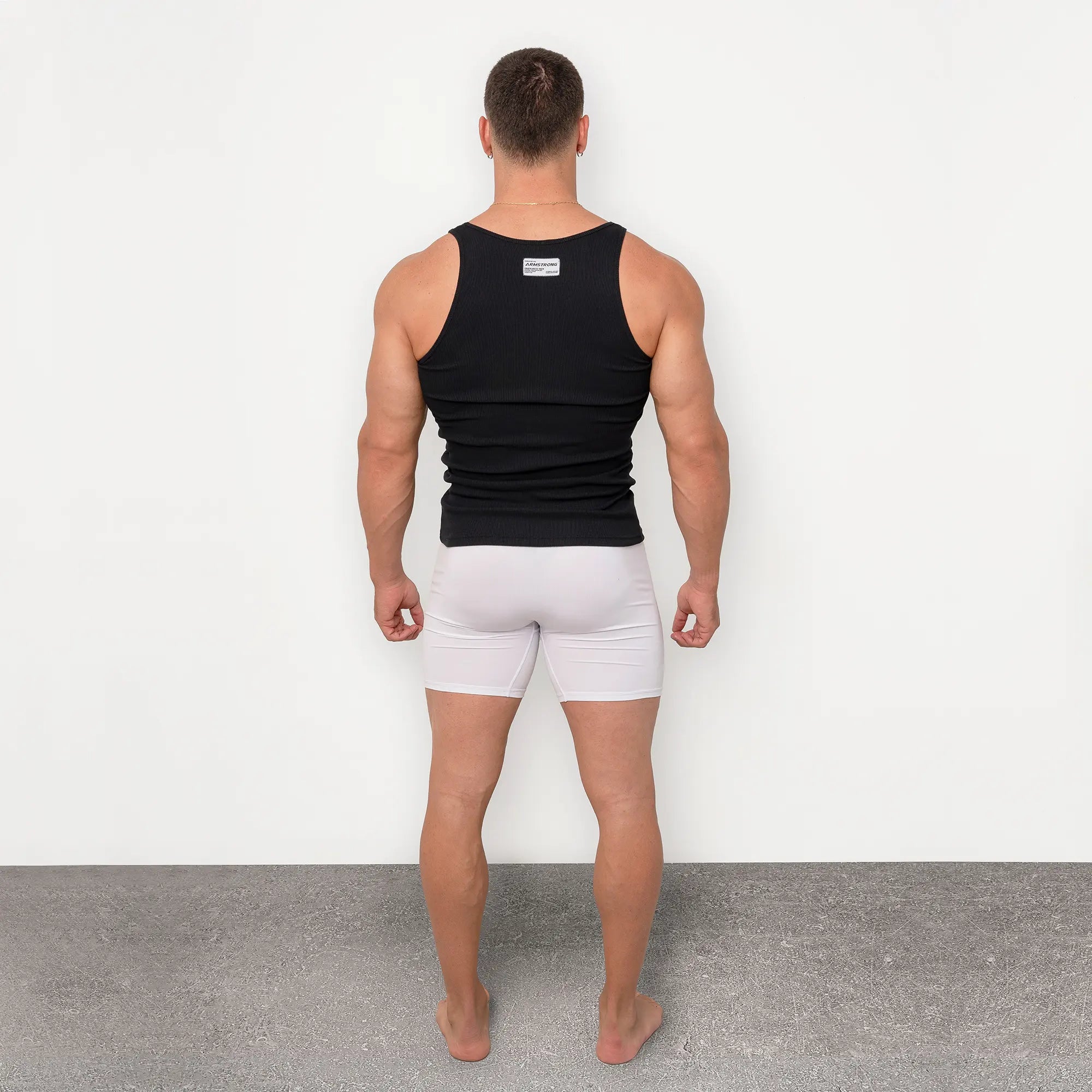 Physique Academy Rib Tank Black