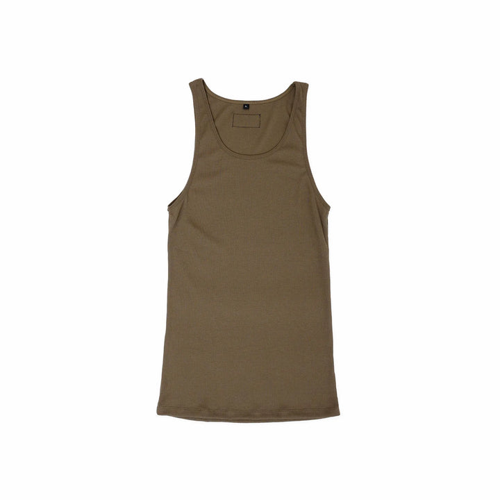 Physique Academy Rib Tank Khaki
