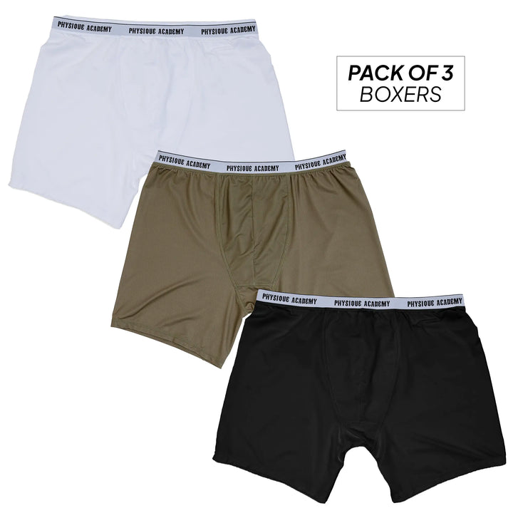 Physique Academy Mix Boxers - Pack of 3