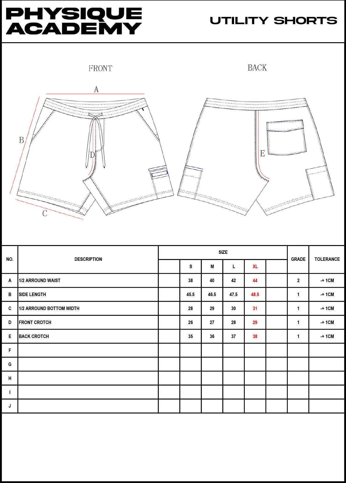 Physique Academy Camou Shorts