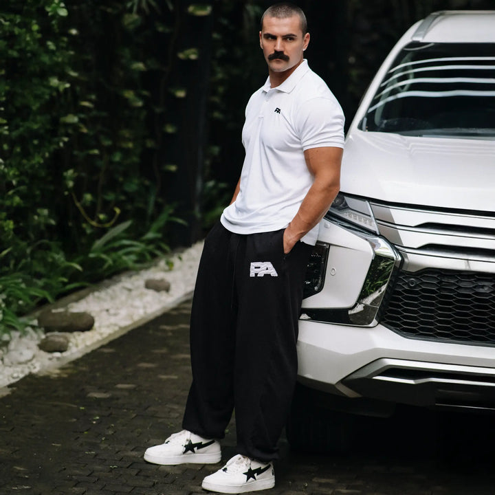 Physique Academy Signature White Polo